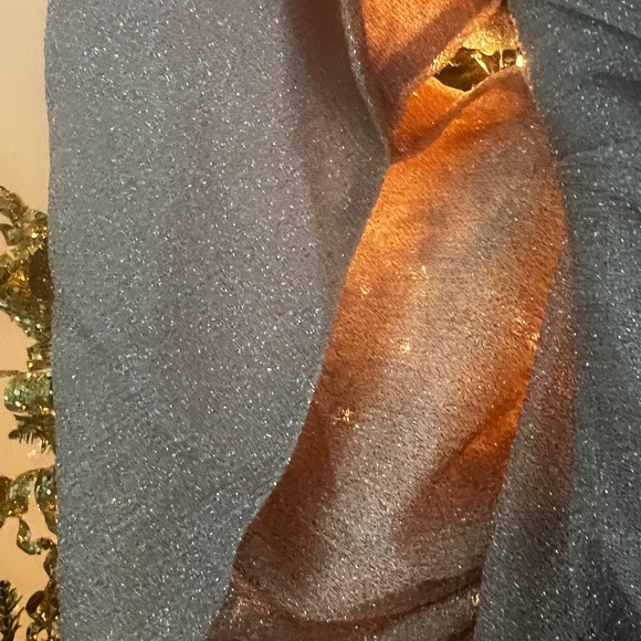 Size 10 Ruched Cape Dress - Picture 2 of 4